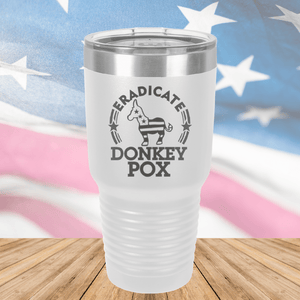 Eradicate Donkey Pox 2 Tumbler - Stainless Steel - 2606 -