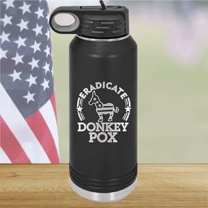 Eradicate Donkey Pox 2 Tumbler - Stainless Steel - 2606 -