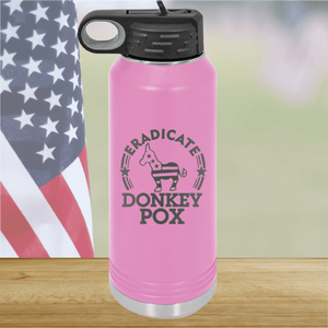 Eradicate Donkey Pox 2 Tumbler - Stainless Steel - 2606 -