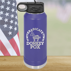 Eradicate Donkey Pox 2 Tumbler - Stainless Steel - 2606 -