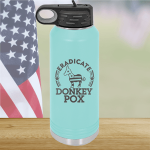 Eradicate Donkey Pox 2 Tumbler - Stainless Steel - 2606 -