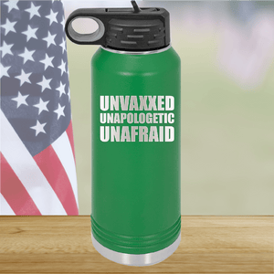 Unvaxxed Unapologetic Unafraid Tumbler - Stainless Steel - 2609 -