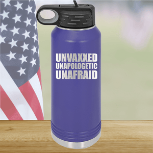 Unvaxxed Unapologetic Unafraid Tumbler - Stainless Steel - 2609 -