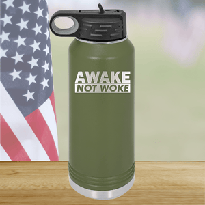 Awake Not Woke Tumbler - Stainless Steel - 2610 -