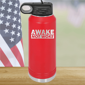 Awake Not Woke Tumbler - Stainless Steel - 2610 -