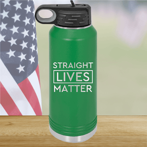 Straight Lives Matter Tumbler - Stainless Steel - 2612 -