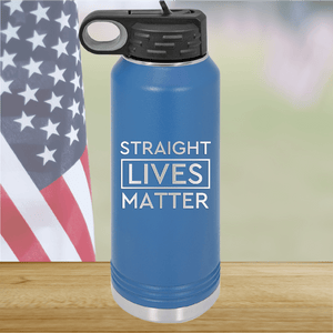 Straight Lives Matter Tumbler - Stainless Steel - 2612 -