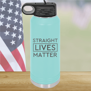 Straight Lives Matter Tumbler - Stainless Steel - 2612 -