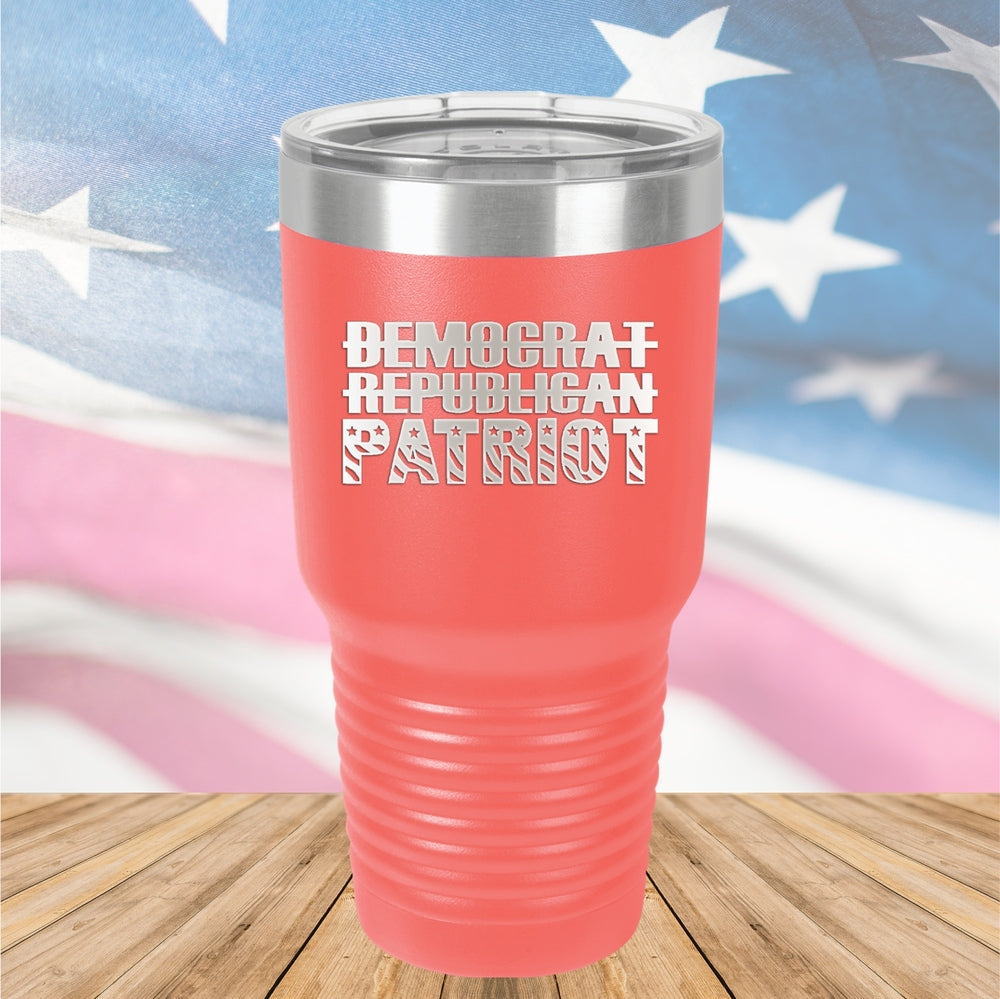 Democratic Republican Patriot Tumbler - Stainless Steel - 2614 -