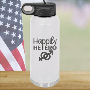 Happily Hetero Tumbler - Stainless Steel - 2615 -