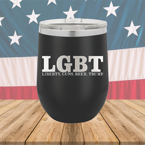 LGBT Liberty Guns Beer Trump 1 Tumbler - Stainless Steel - 2616 -