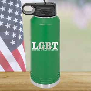 LGBT Liberty Guns Beer Trump 1 Tumbler - Stainless Steel - 2616 -