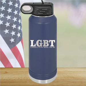 LGBT Liberty Guns Beer Trump 1 Tumbler - Stainless Steel - 2616 -