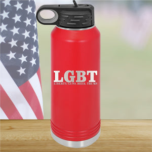 LGBT Liberty Guns Beer Trump 1 Tumbler - Stainless Steel - 2616 -