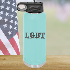 LGBT Liberty Guns Beer Trump 1 Tumbler - Stainless Steel - 2616 -