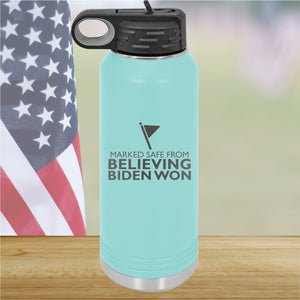 Marked Safe From Believing Biden Won Tumbler - Stainless Steel - 2620 -