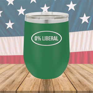 0 Percent Liberal 1 Tumbler - Stainless Steel - 2626 -