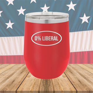 0 Percent Liberal 1 Tumbler - Stainless Steel - 2626 -