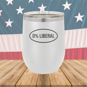 0 Percent Liberal 1 Tumbler - Stainless Steel - 2626 -