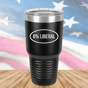 0 Percent Liberal 1 Tumbler - Stainless Steel - 2626 -