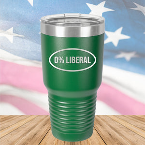 0 Percent Liberal 1 Tumbler - Stainless Steel - 2626 -