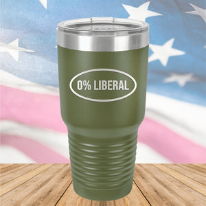 0 Percent Liberal 1 Tumbler - Stainless Steel - 2626 -