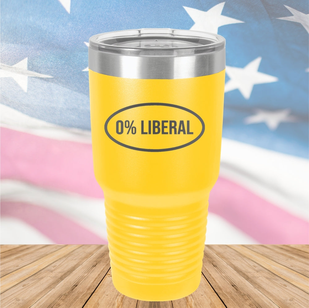 0 Percent Liberal 1 Tumbler - Stainless Steel - 2626 -
