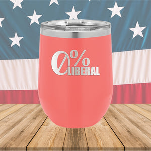 0 Percent Liberal 2 Tumbler - Stainless Steel - 2627 -