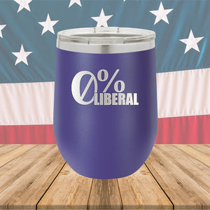 0 Percent Liberal 2 Tumbler - Stainless Steel - 2627 -