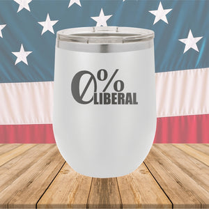 0 Percent Liberal 2 Tumbler - Stainless Steel - 2627 -