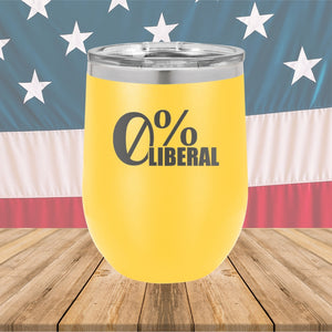 0 Percent Liberal 2 Tumbler - Stainless Steel - 2627 -