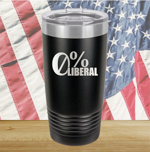 0 Percent Liberal 2 Tumbler - Stainless Steel - 2627 -