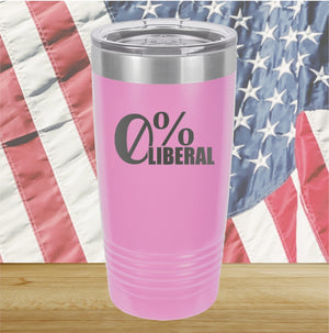 0 Percent Liberal 2 Tumbler - Stainless Steel - 2627 -