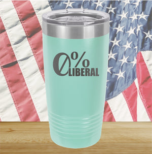 0 Percent Liberal 2 Tumbler - Stainless Steel - 2627 -