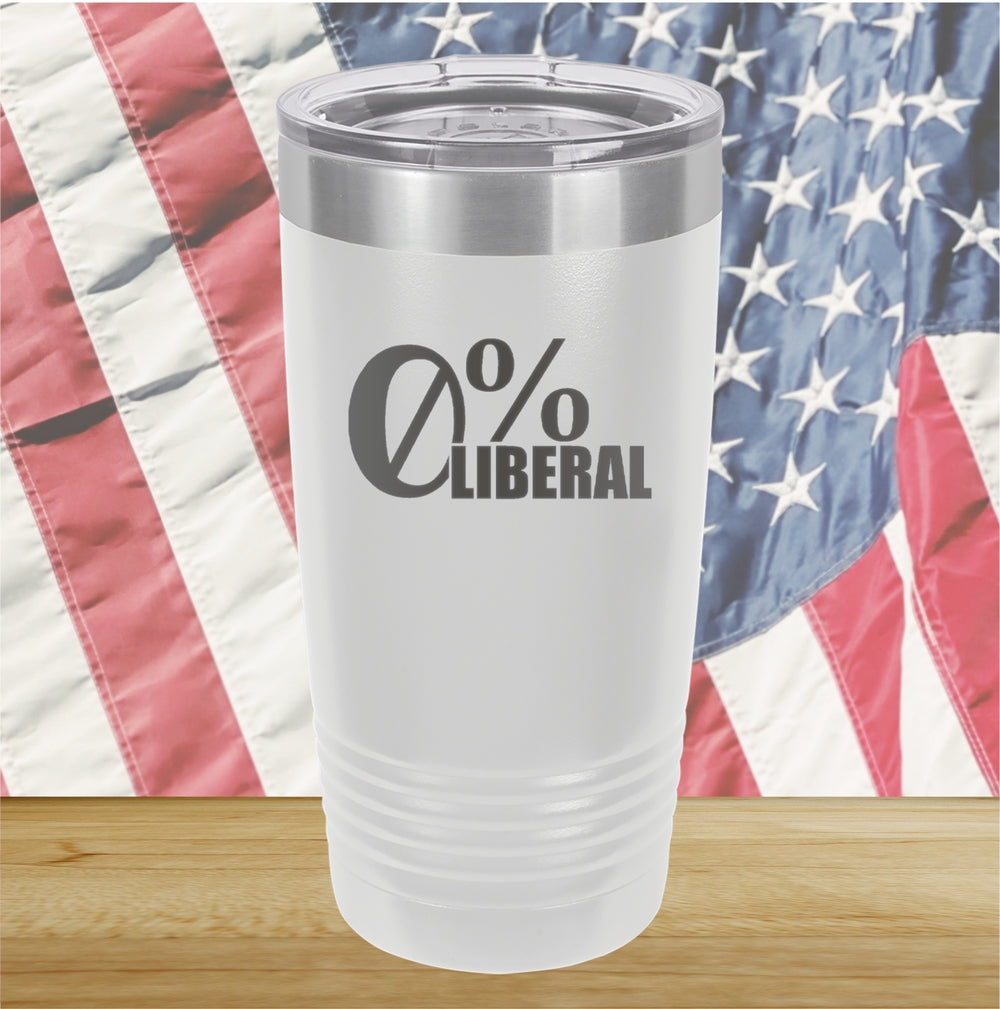 0 Percent Liberal 2 Tumbler - Stainless Steel - 2627 -