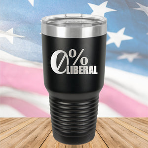 0 Percent Liberal 2 Tumbler - Stainless Steel - 2627 -