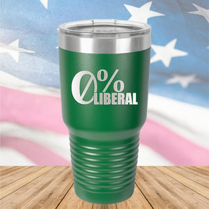 0 Percent Liberal 2 Tumbler - Stainless Steel - 2627 -