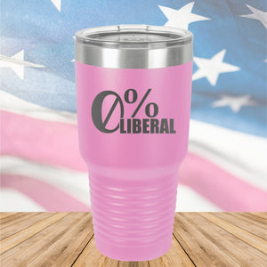 0 Percent Liberal 2 Tumbler - Stainless Steel - 2627 -