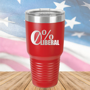 0 Percent Liberal 2 Tumbler - Stainless Steel - 2627 -