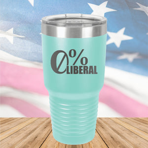 0 Percent Liberal 2 Tumbler - Stainless Steel - 2627 -