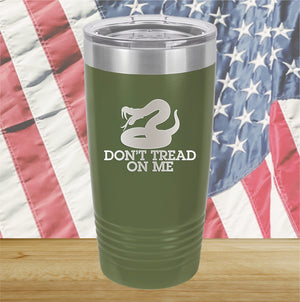 Dont Tread on Me 1 Tumbler - Stainless Steel - 2628 -