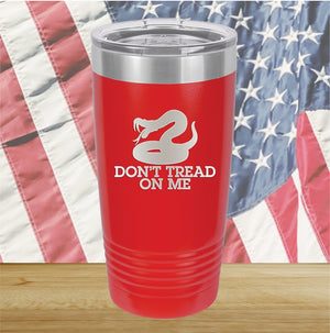 Dont Tread on Me 1 Tumbler - Stainless Steel - 2628 -