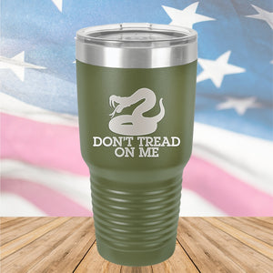 Dont Tread on Me 1 Tumbler - Stainless Steel - 2628 -