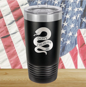 Dont Tread on Me 2 Tumbler - Stainless Steel - 2629 -