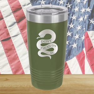 Dont Tread on Me 2 Tumbler - Stainless Steel - 2629 -