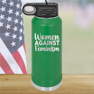 Women Against Feminism Tumbler - Stainless Steel - 2637 -