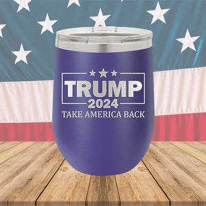 Trump Take America Back 2024 1 Tumbler - Stainless Steel - 2644 -