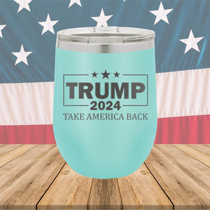 Trump Take America Back 2024 1 Tumbler - Stainless Steel - 2644 -