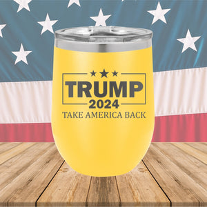 Trump Take America Back 2024 1 Tumbler - Stainless Steel - 2644 -