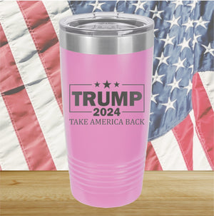 Trump Take America Back 2024 1 Tumbler - Stainless Steel - 2644 -